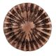 Round Cornflower Antique Copper Aluminium Cabinet Knob